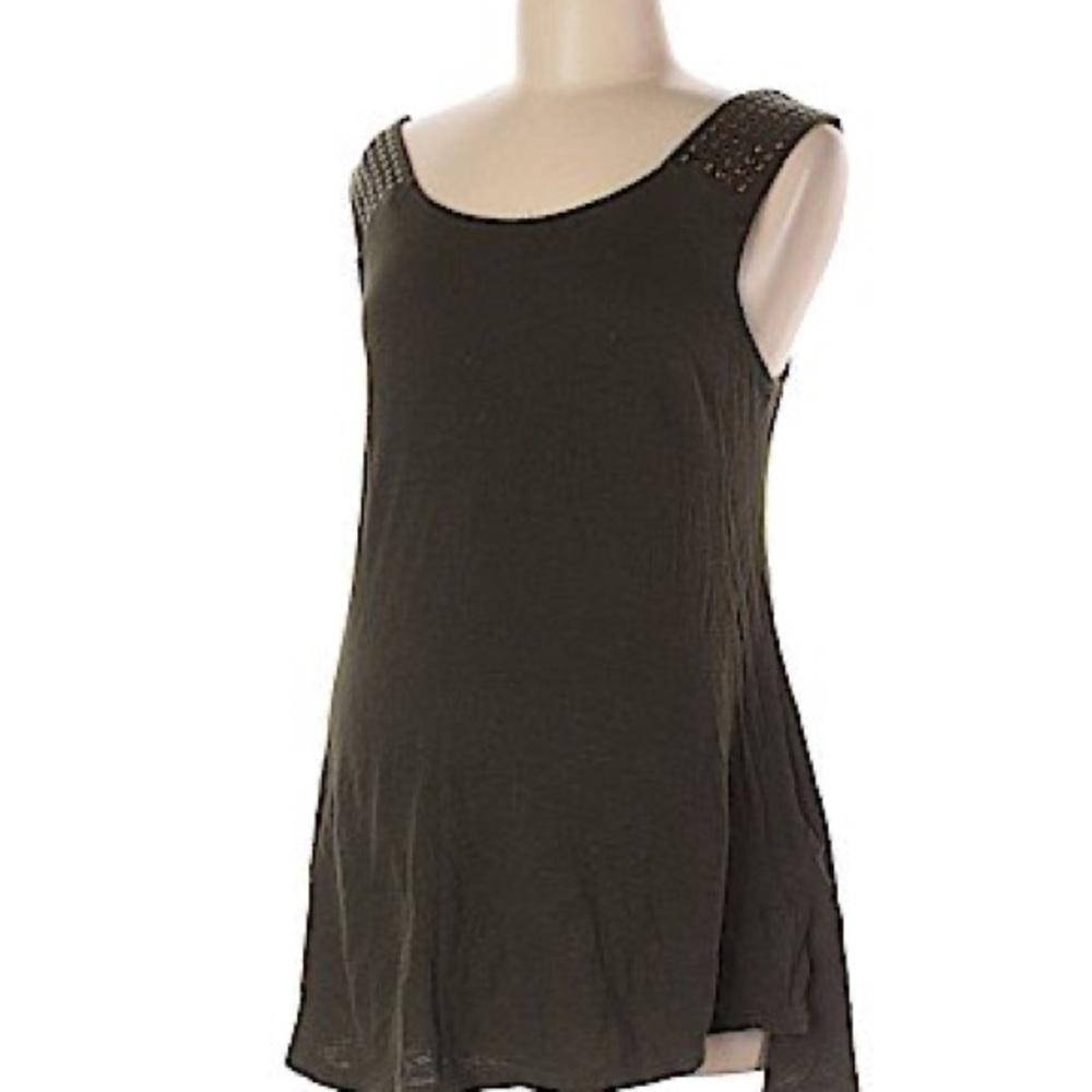 Liz Lange Olive Maternity Top Sz S NWT
